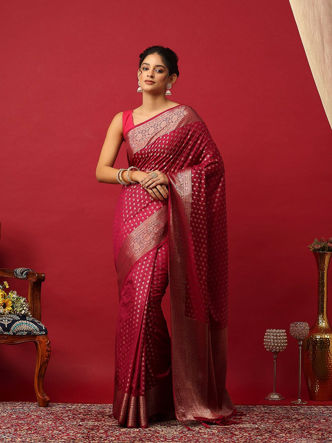 Woven Design Art Silk Saree