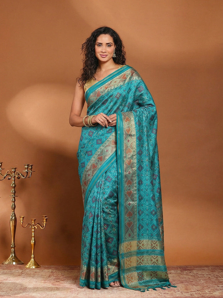 Woven Design Art Silk Saree