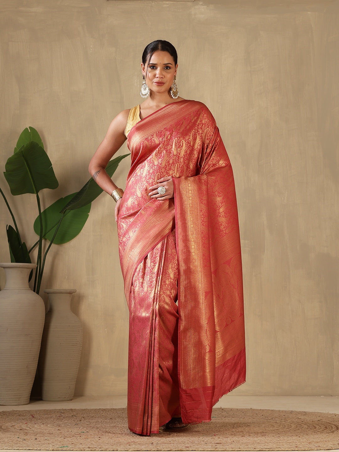 Woven Design Art Silk Saree