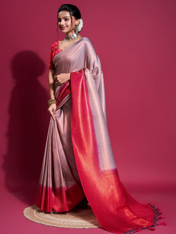 Woven Design Art Silk Saree