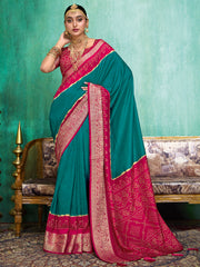 Printed Art Silk Saree