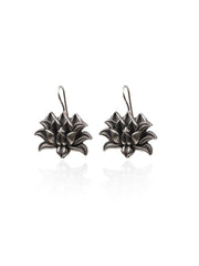 Flower Oxidized Earring