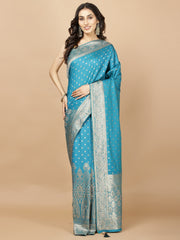 Stone Booti Banarasi Woven Saree