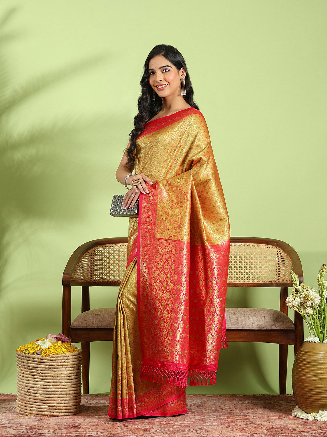 Woven Design Art Silk Saree