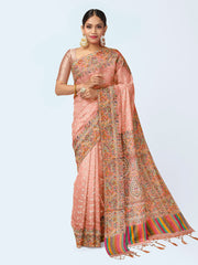 Zari Jaal Art Silk Woven Saree