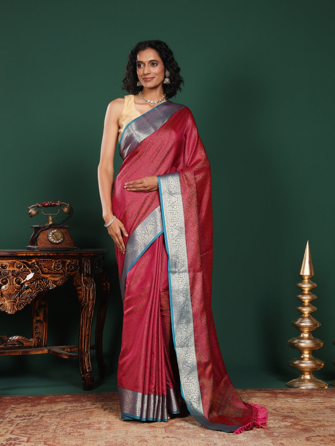 Woven Design Art Silk Saree