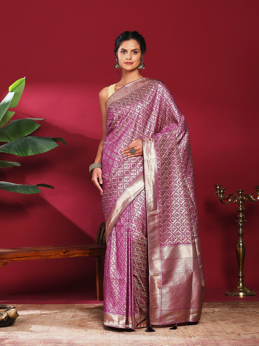 Woven Design Art Silk Saree