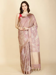 Floral Printed Cotton Saree