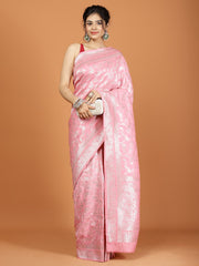 Khaddi Woven Art Silk Saree