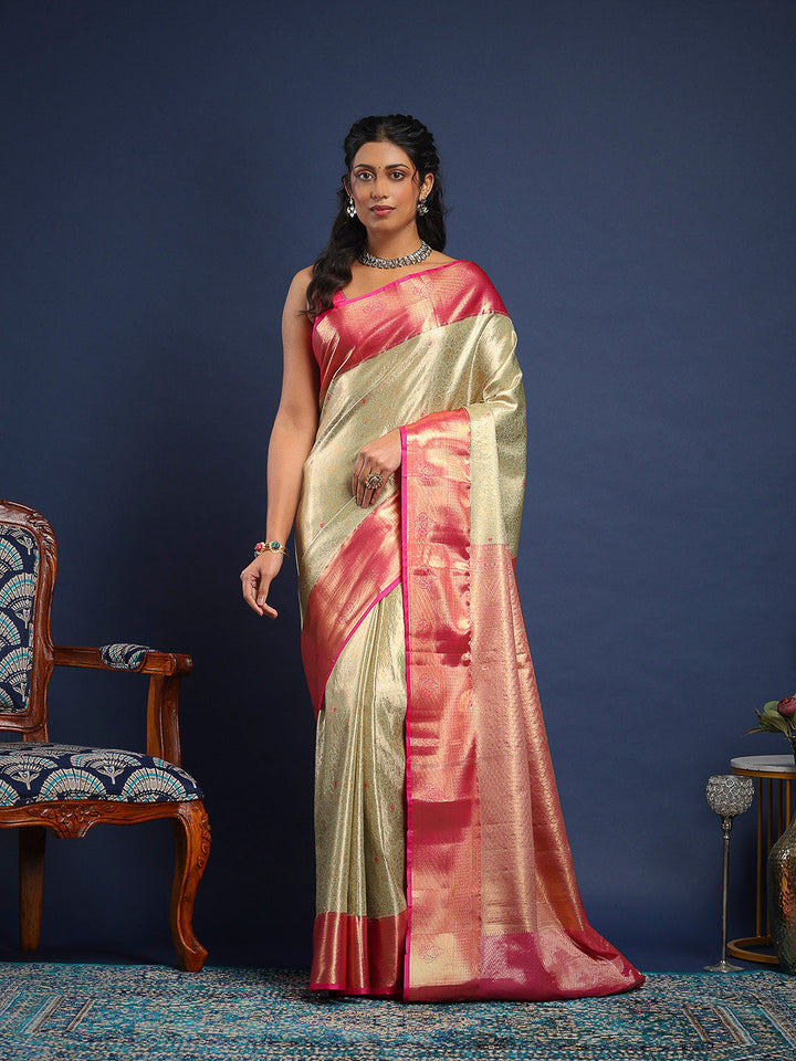 Woven Design Art Silk Saree