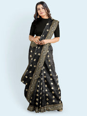 Zari Booti Woven Art Silk Saree