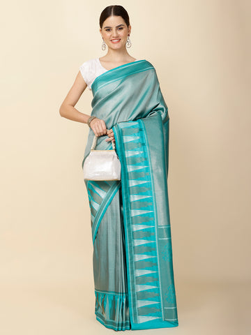 Brocade Zari Jaal Woven Handloom Saree