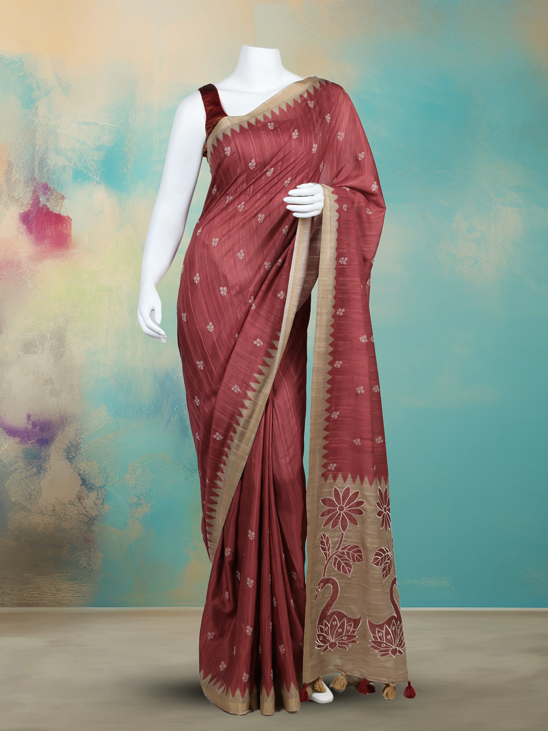 Woven Design Art Silk Saree