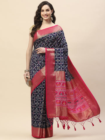 Patola Woven Handloom Saree