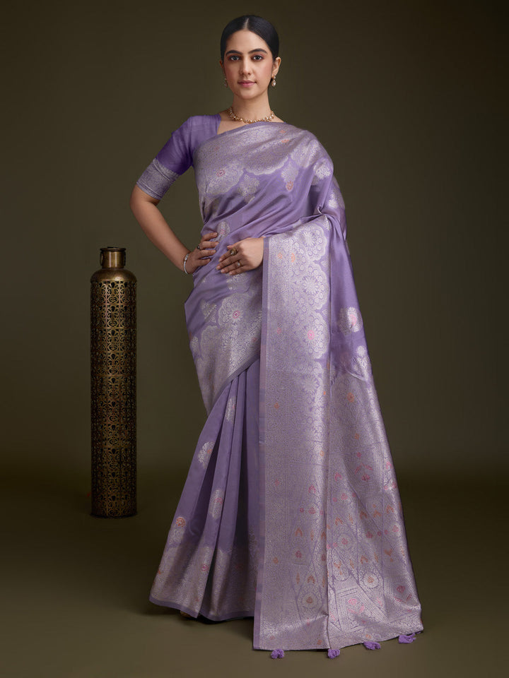Woven Design Art Silk Saree