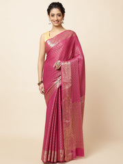 Zari Jaal Georgette Woven Saree