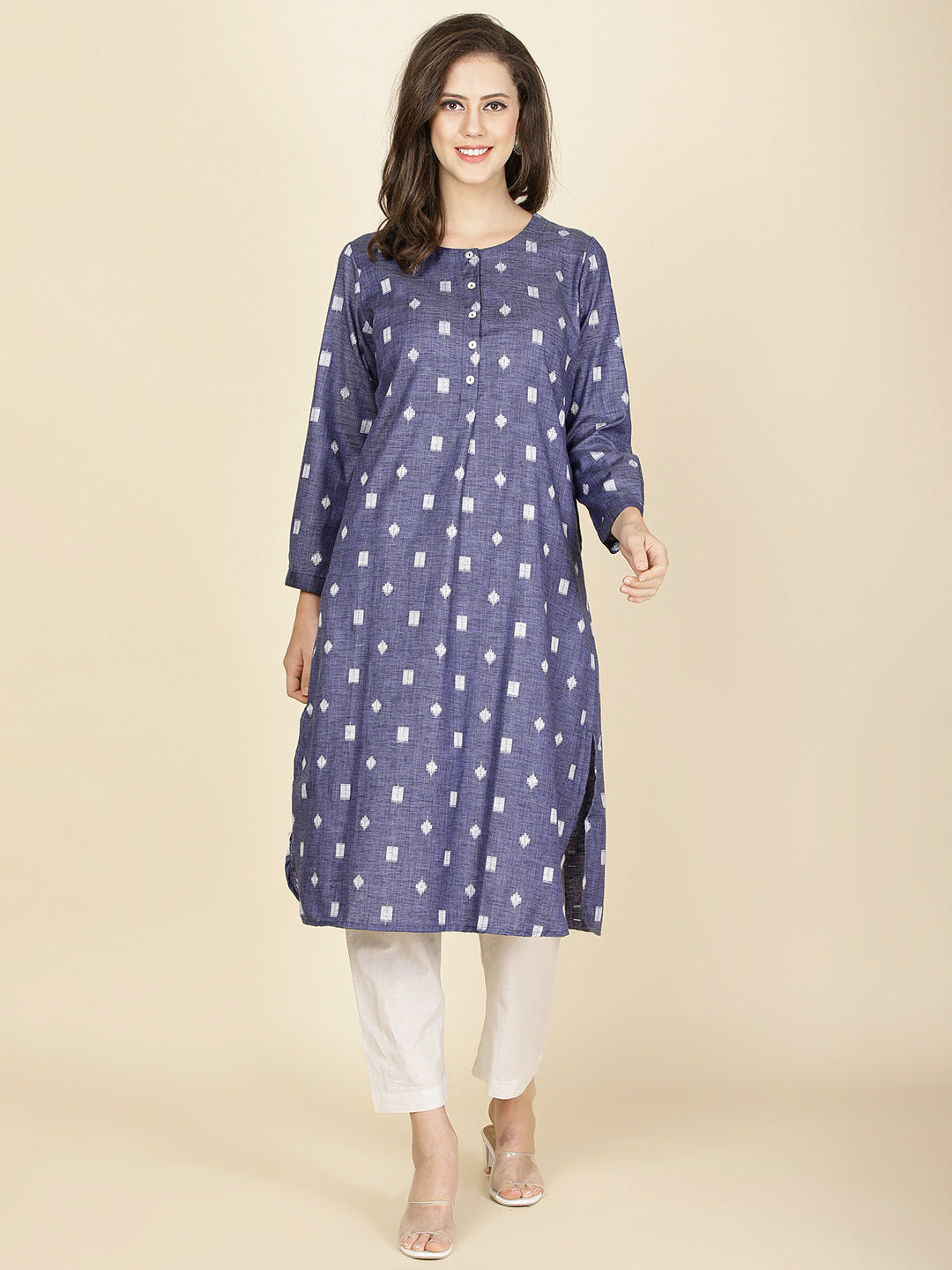 Printed Cotton Kurta