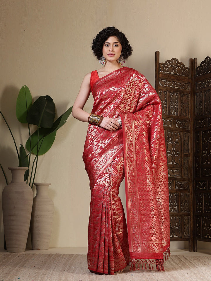 Woven Design Art Silk Saree