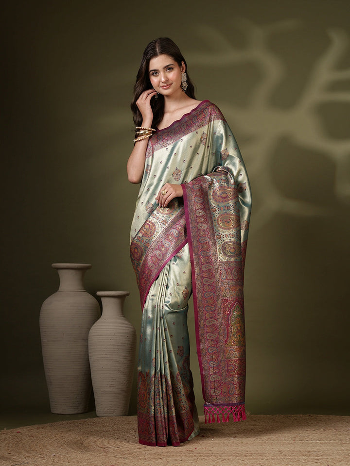 Woven Design Banarasi Saree