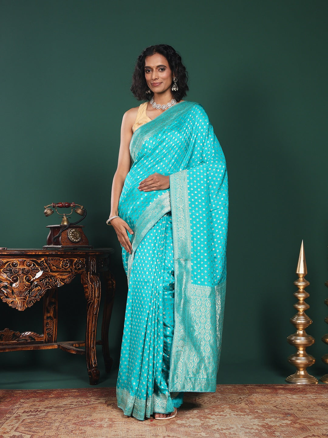 Woven Design Dola Silk Saree