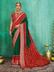 Printed Art Silk Saree