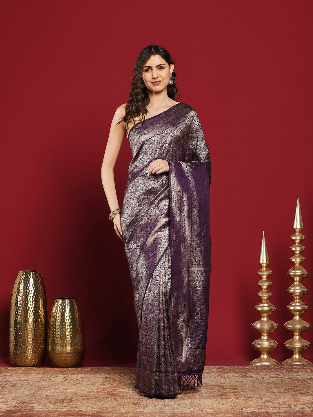 Woven Design Art Silk Saree
