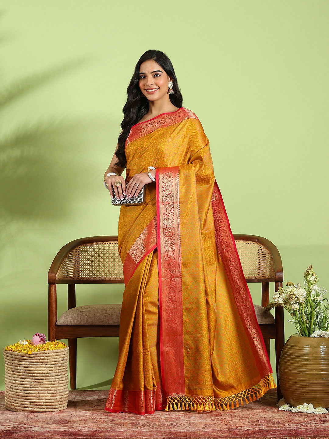 Woven Design Art Silk Saree