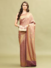 Zari Jaal Woven Handloom Saree