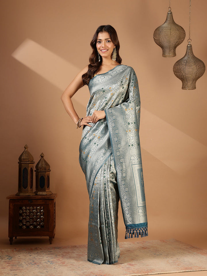 Woven Design Art Silk Saree