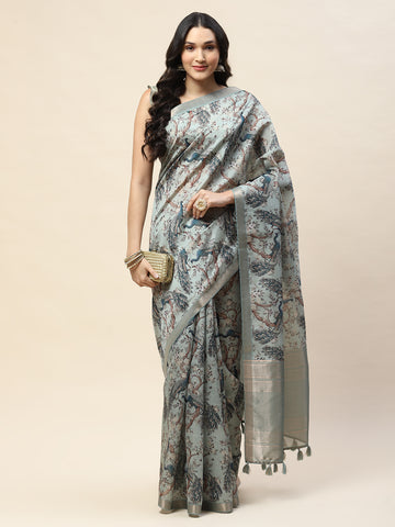 Printed Cotton Saree