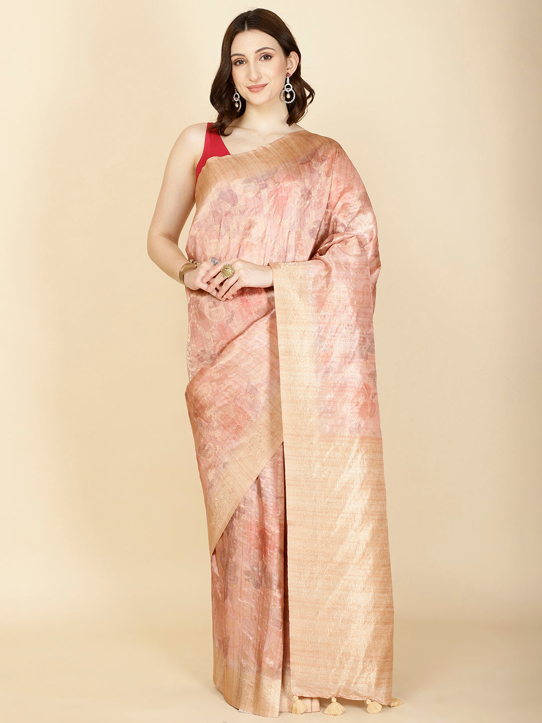 Paisley Woven Handloom Saree