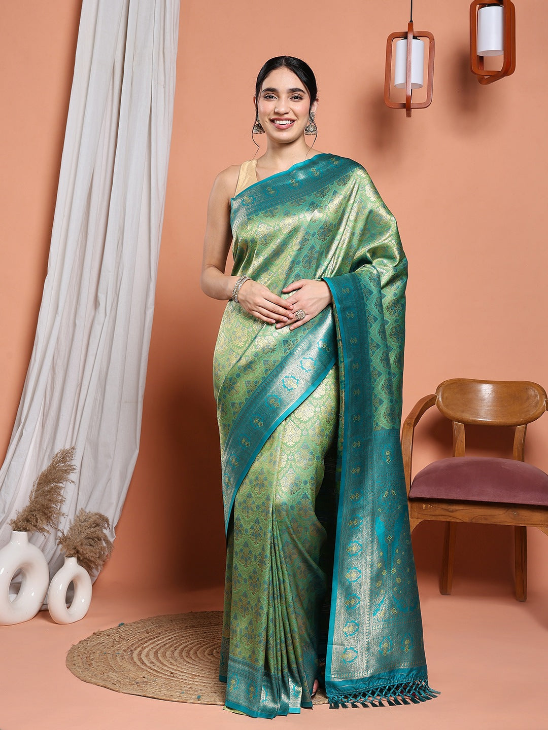 Woven Design Art Silk Saree