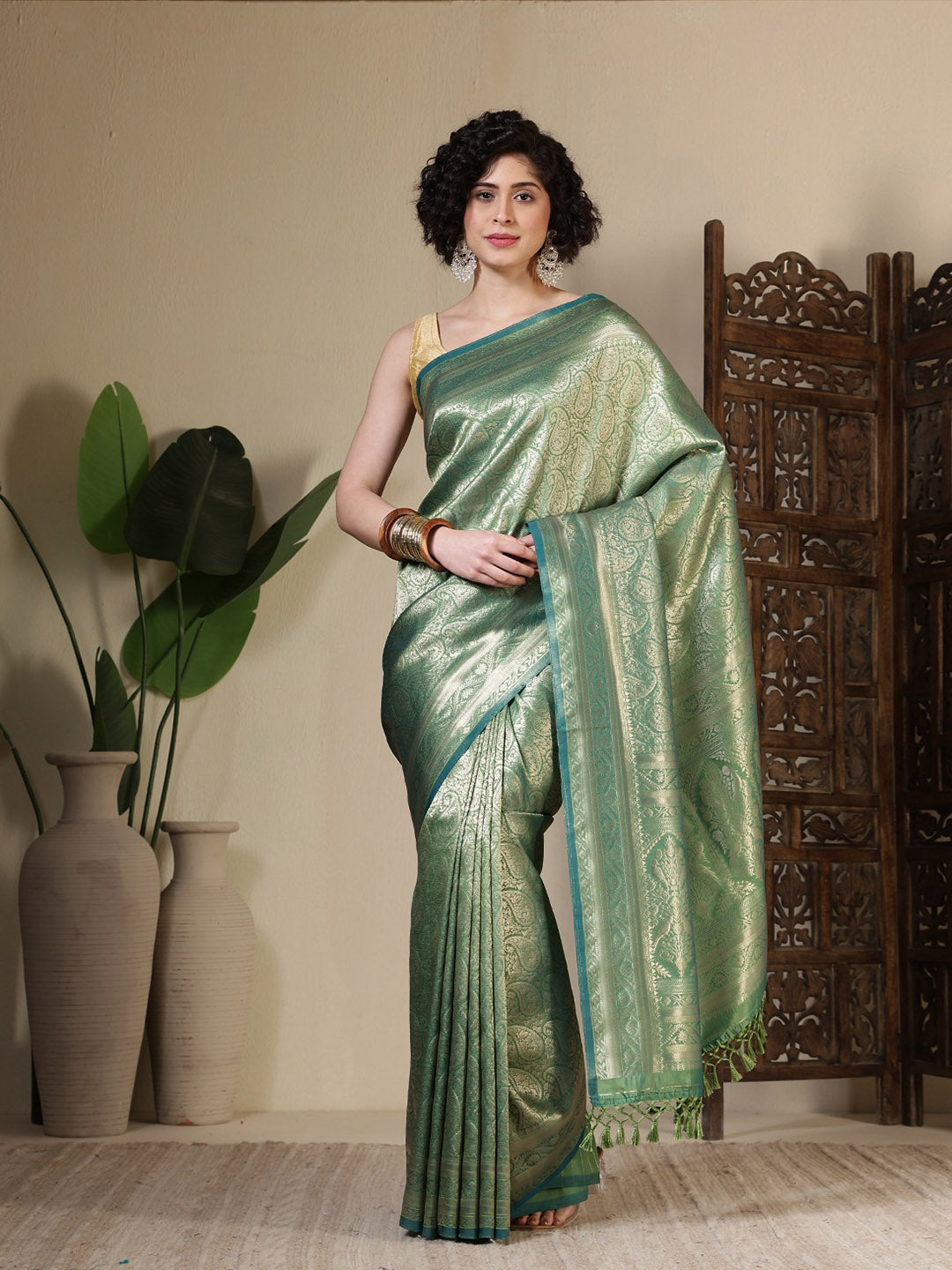 Woven Design Art Silk Saree