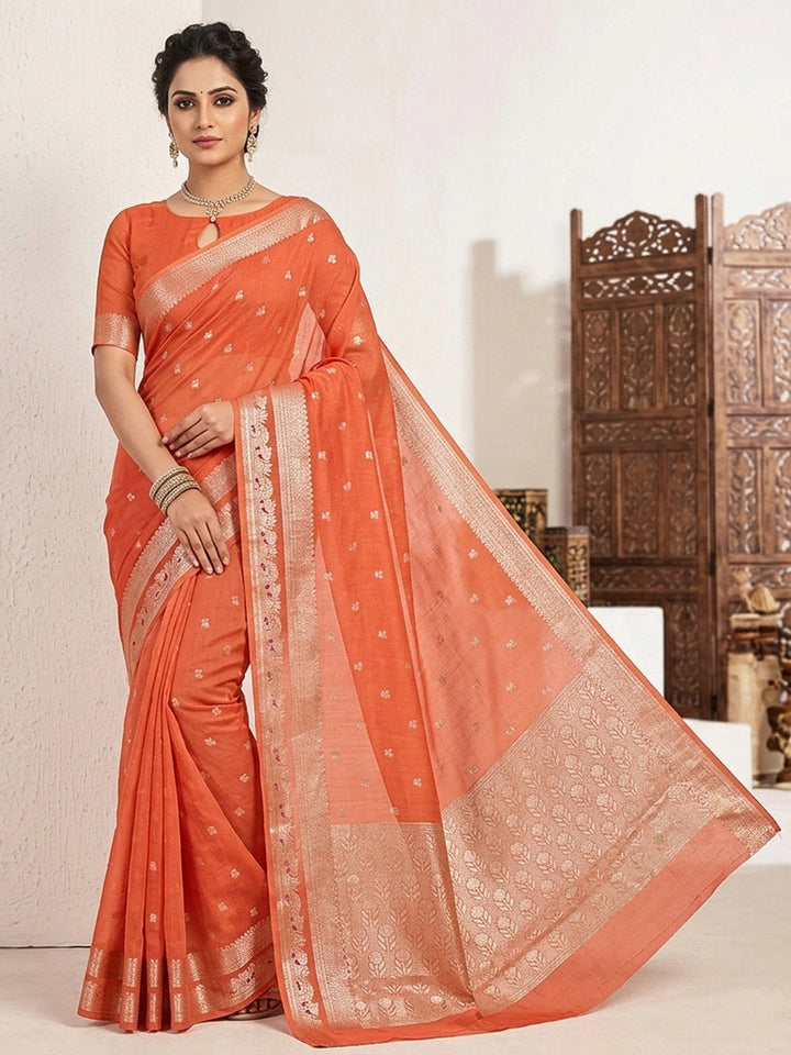 Zari Woven Art Silk Saree