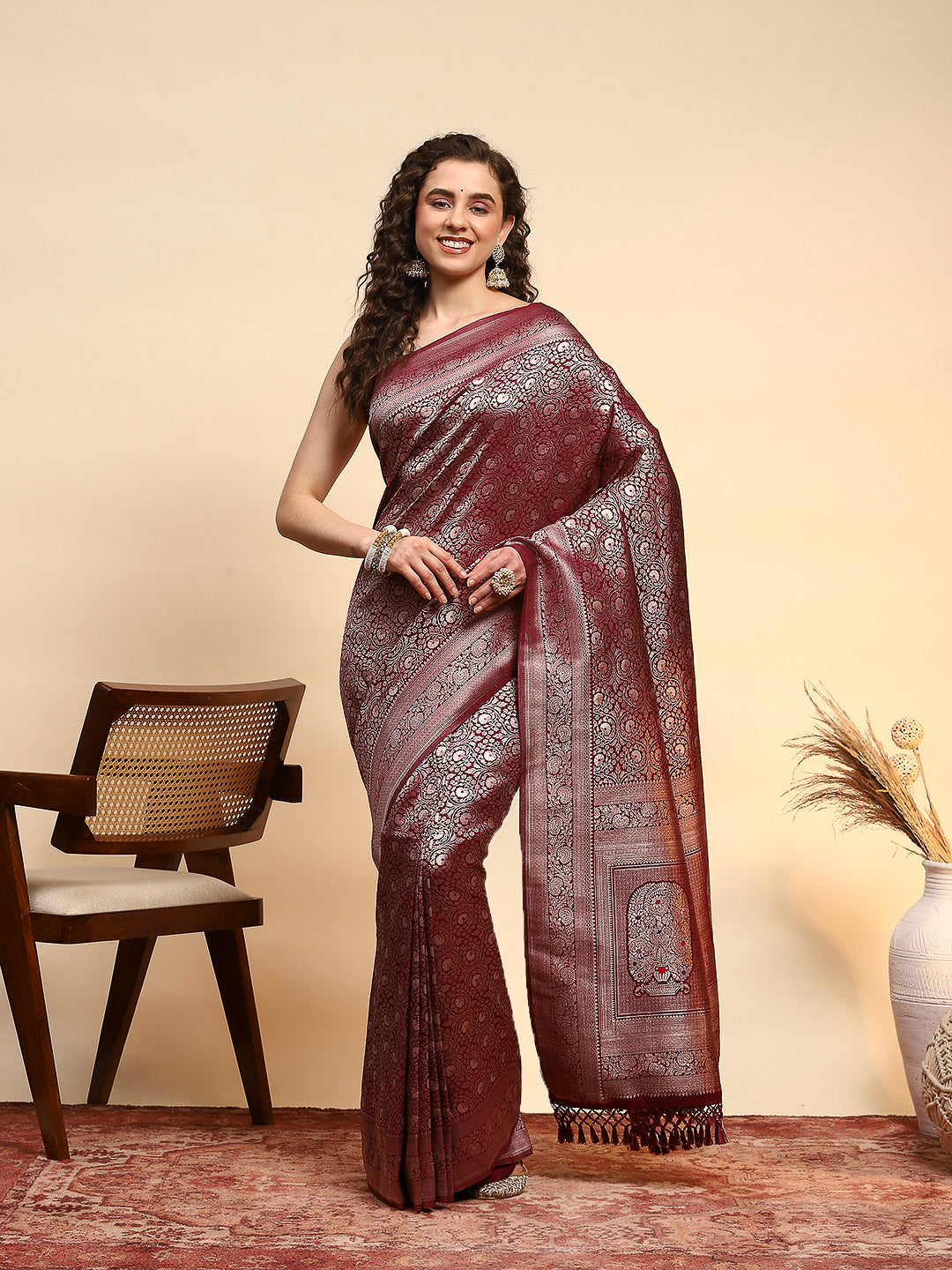 Woven Design Art Silk Saree