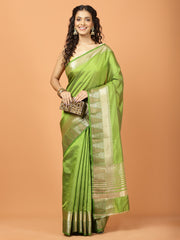 Zari Border Woven Handloom Saree