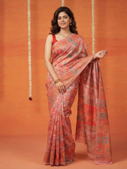 Printed Art Silk Saree