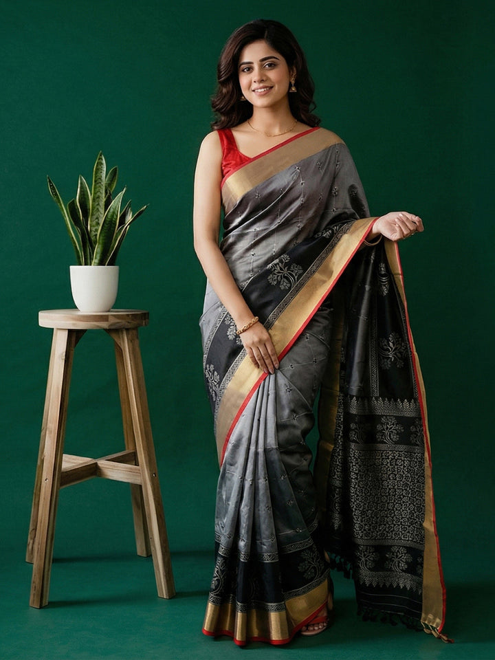 Woven Design Art Silk Saree