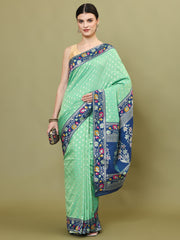 Zari Jaal Embroidery Banarasi Saree