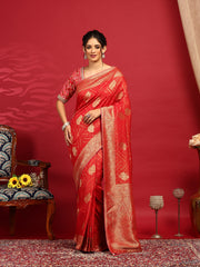 Embroidered Banarasi Saree
