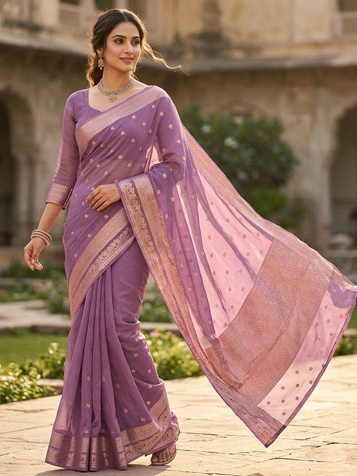 Zari Woven Art Silk Saree