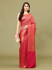 Zari Jaal Woven Handloom Saree