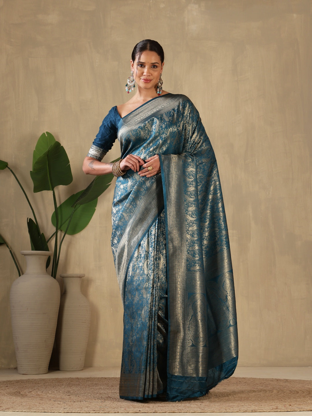 Woven Design Art Silk Saree