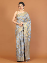 Zari Border Woven Art Silk Saree