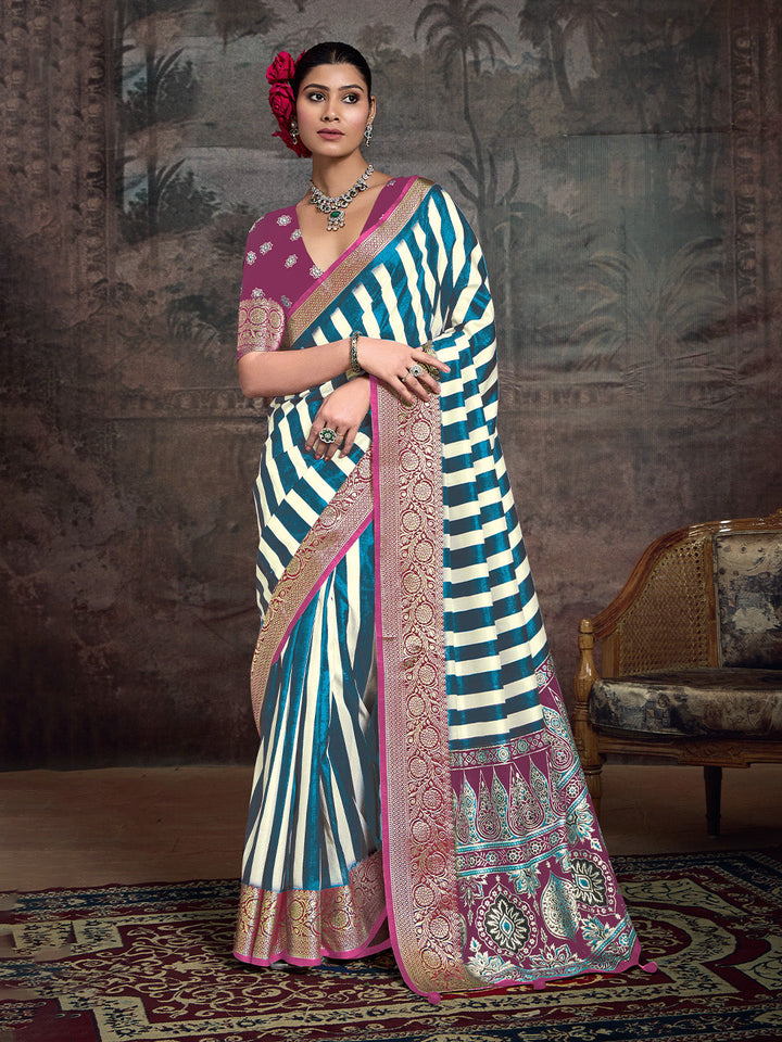 Printed Art Silk Saree