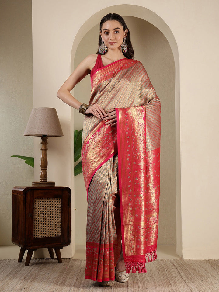 Woven Design Art Silk Saree