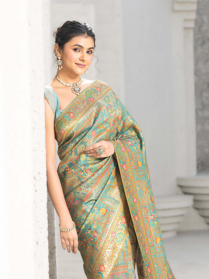 Woven Design Dola Silk Saree