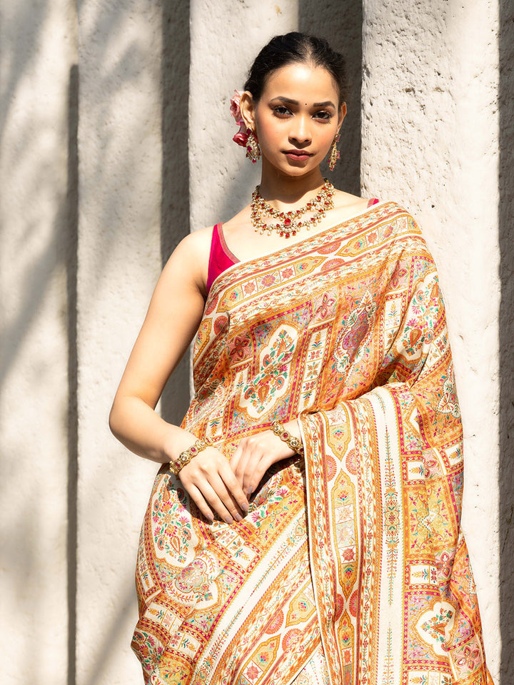Woven Design Dola Silk Saree