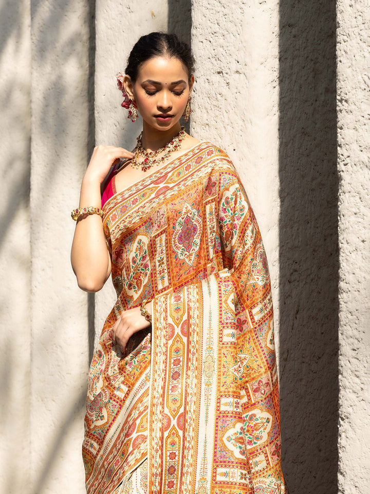 Woven Design Dola Silk Saree