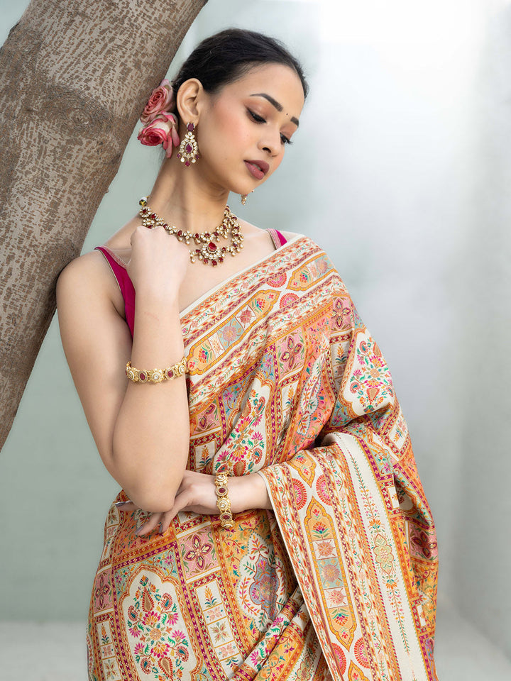 Woven Design Dola Silk Saree
